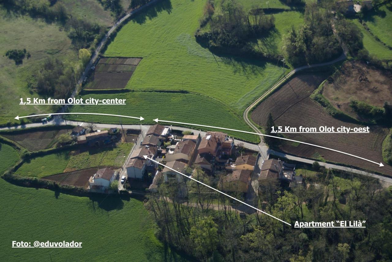 Apartamento El Lilà Olot Esterno foto
